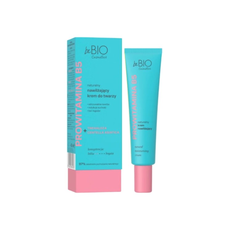 BeBio Cosmetics Provitamin B5 Natürliche Feuchtigkeitscreme fürs Gesicht 40 ml