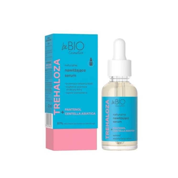 Sérum hydratant visage naturel au tréhalose BeBio Cosmetics 30 ml