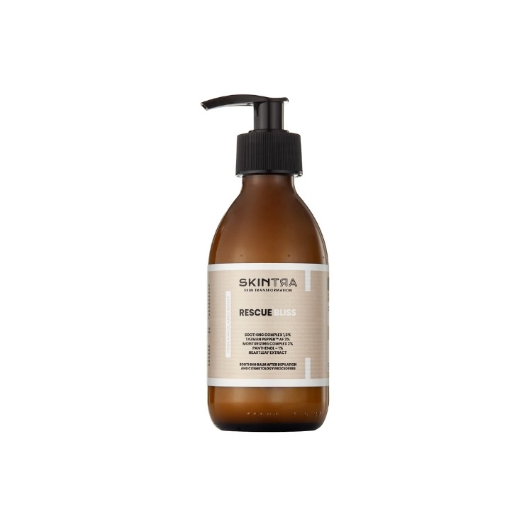 Baume de soin post-épilation et cosmétique SkinTra Rescue Bliss pour le visage et le corps 200 ml