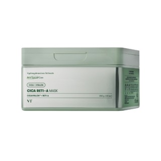 VT Cosmetics CICA Reti-A - Coffret de 30 masques hydratants et exfoliants pour le visage, 350 g