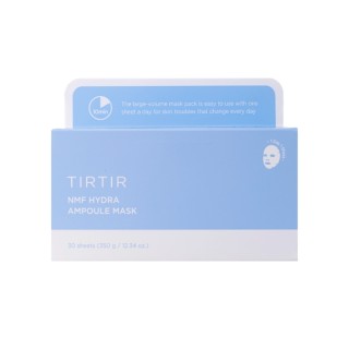 TIRTIR NMF Hydra Ampoule Mask Set of moisturizing face masks 30 pieces 350 g
