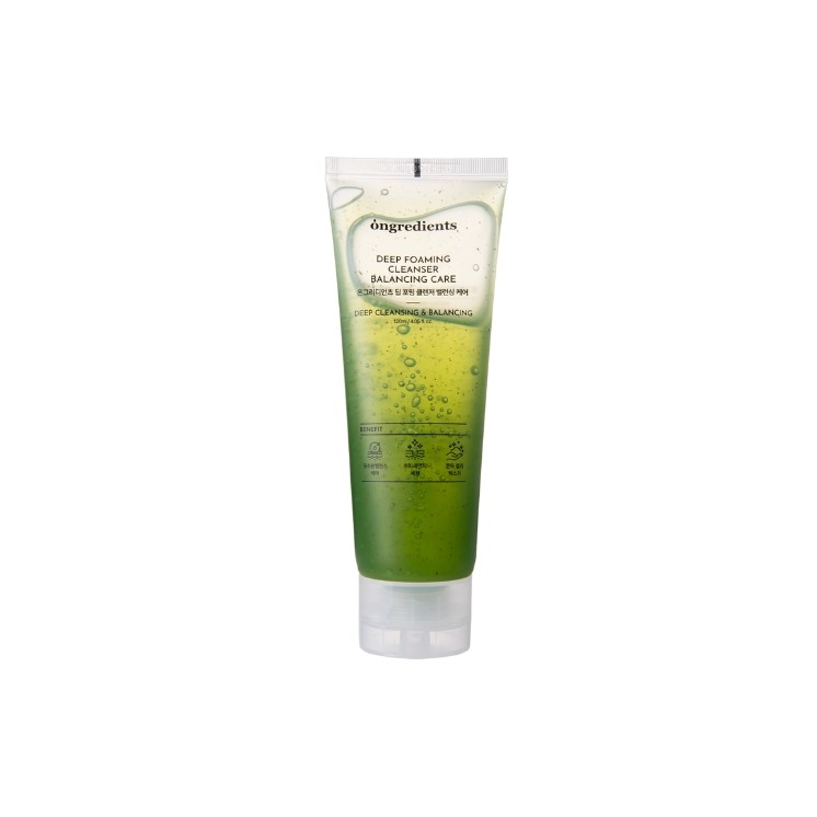 Ongredients Nettoyant Moussant Équilibrant Soin Nettoyant Visage 120 ml