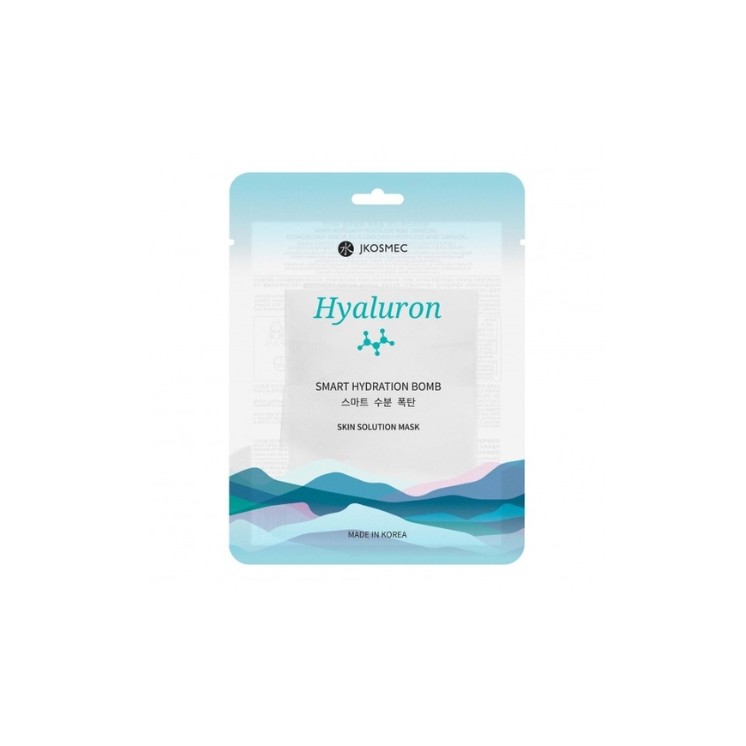 Jkosmec Skin Solution Hyaluron Maske Feuchtigkeitsspendende Tuchmaske 1 Stück / 25 ml