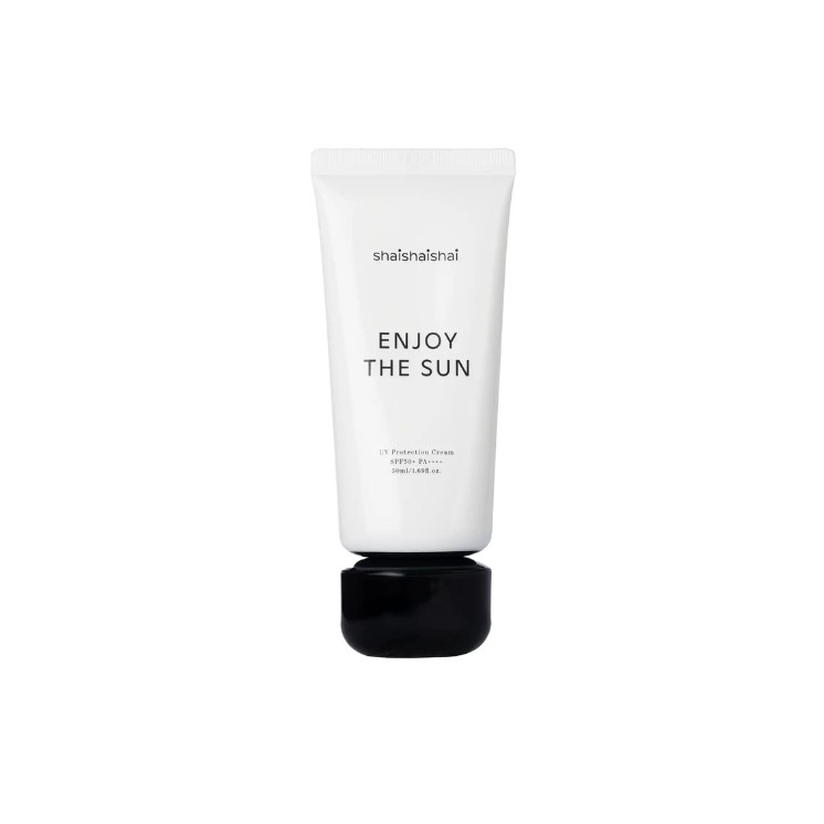 Shaishaishai Enjoy the Sun UV- Cream SPF50 PA++++ Feuchtigkeitsspendende Gesichtscreme mit Filter 50 ml