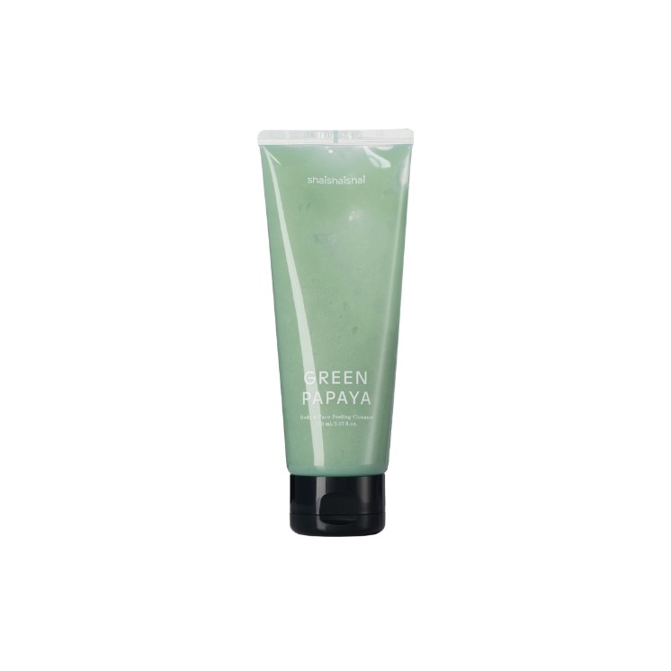 Shaishaishai Green Papaya Body & Face Peeling Cleanser Exfoliant Gel для обличчя та тіла 150 мл