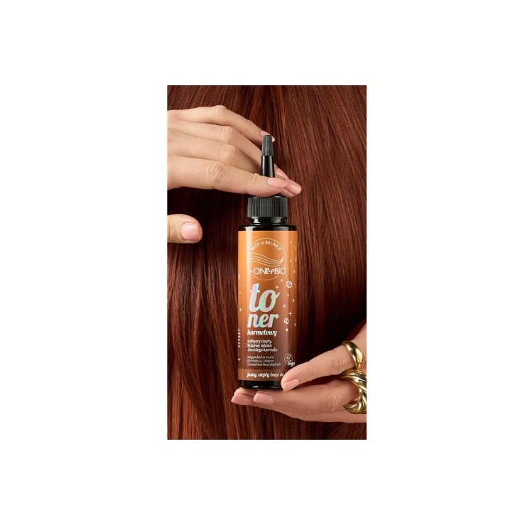 OnlyBio Hair in Balance Toner do włosów Karmelowy 100 ml