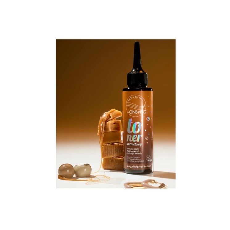 OnlyBio Hair in Balance Toner do włosów Karmelowy 100 ml