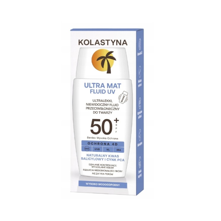 Флюїд для обличчя Kolastyna Ultramat SPF50 + 40 мл