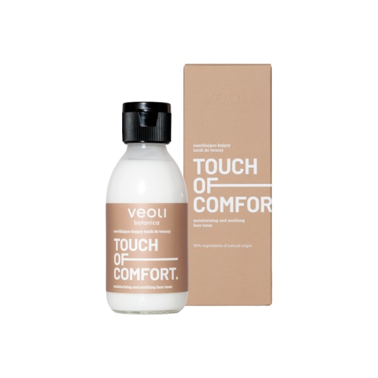 Зволожувальний та заспокійливий тонік для обличчя Veoli Botanica Touch of Comfort 150 мл