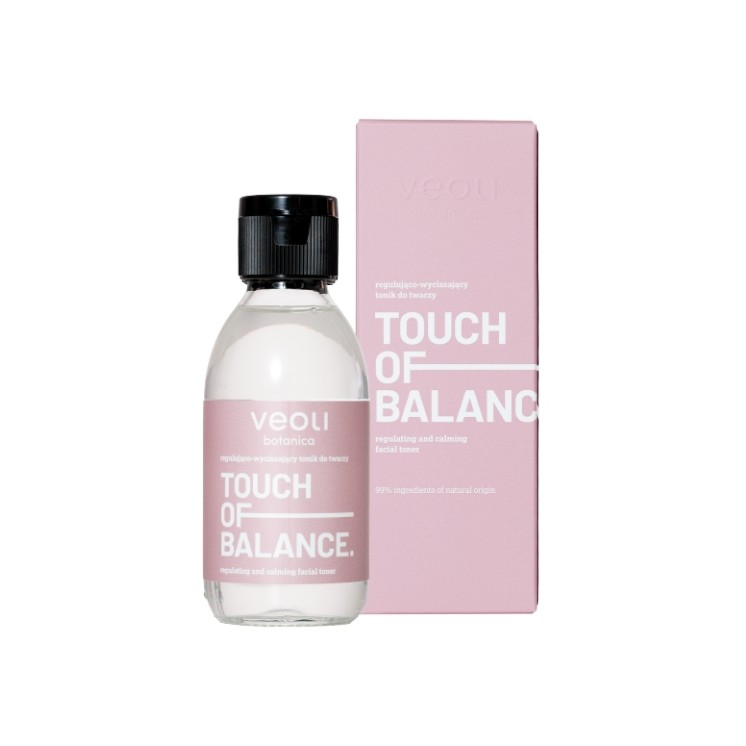 Veoli Botanica Touch of Balance regulating and calming facial toner 150 ml