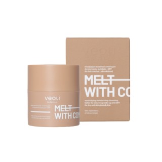 Beurre démaquillant hydratant émulsifiant Veoli Botanica Melt with Comfort avec SPF 40 g