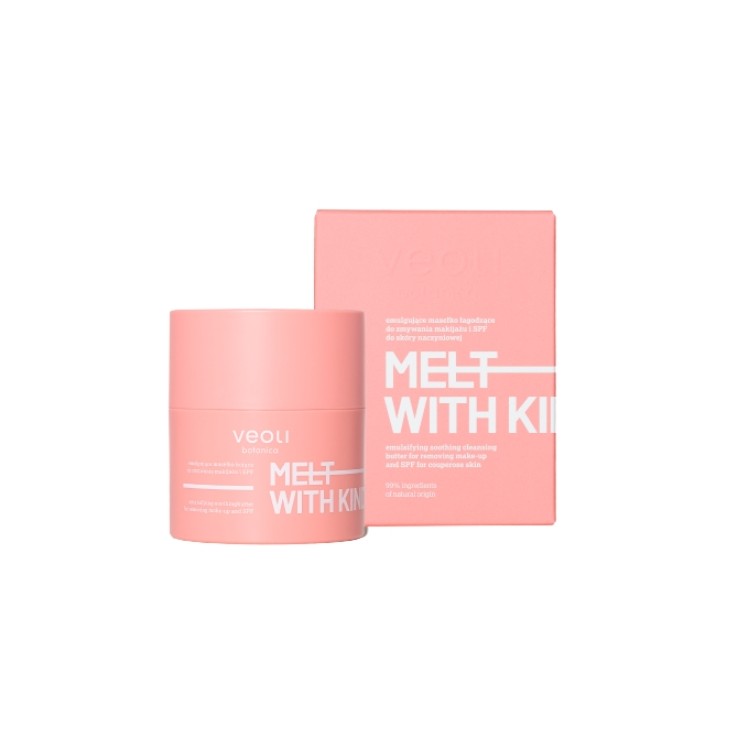 Veoli Botanica Melt with Kindness emulgerende, verzachtende make-up remover boter met SPF 40 g