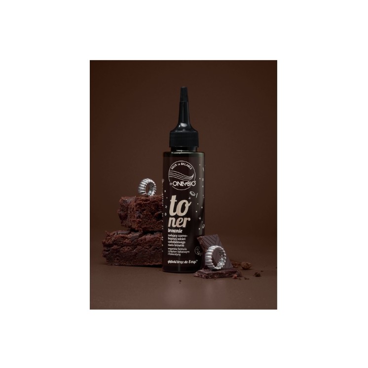 Lotion tonique capillaire OnlyBio Hair in Balance Brownie 100 ml