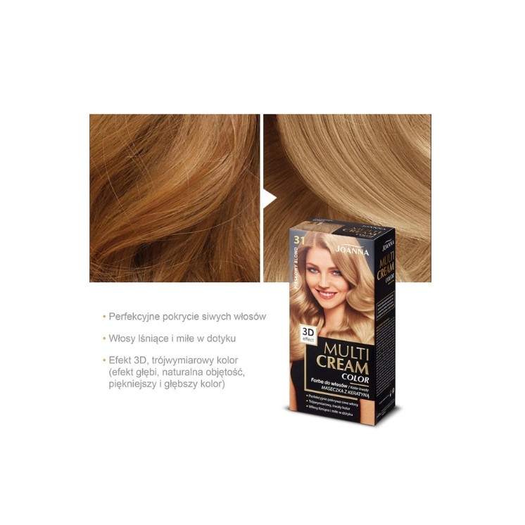 Joanna Multi Cream Color Hair dye /31/ Sand blond