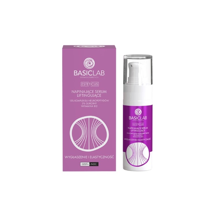 BasicLab Esteticus Verstevigend Liftend Gezichtsserum met 15% Neuropeptide Complex 30 ml