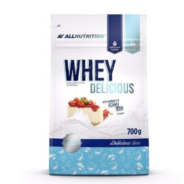 Смачний чізкейк AllNutrition Whey з Strawberry 700 г