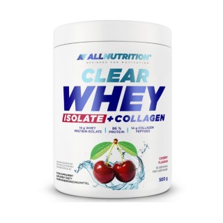 Ізолят сироватки AllNutrition Clear + Collagen Cherry 500 г