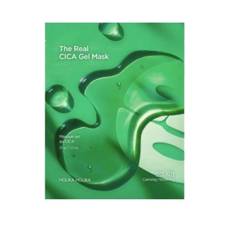 Holika Holika The Real Cica Gel Mask intensywnie łagodząco-kojąca Maseczka w płachcie 35 g