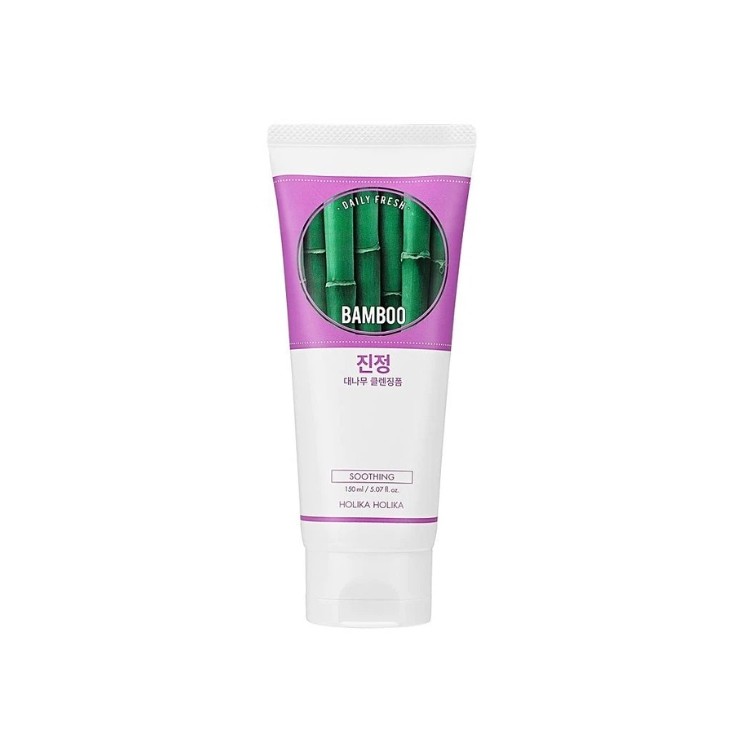 Holika Holika Daily Fresh Reinigungsschaum Bamboo Beruhigender Gesichtsschaum 150 ml