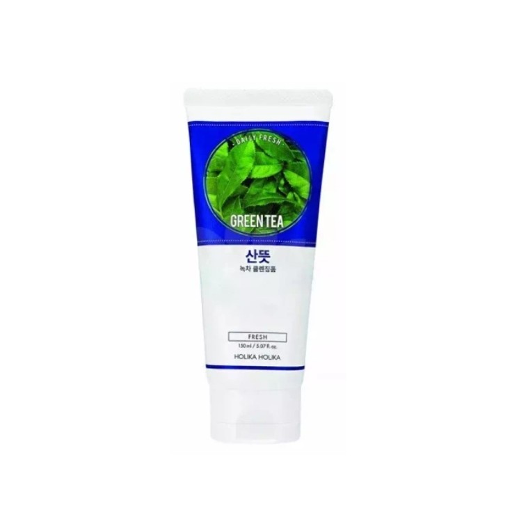 Mousse nettoyante Fresh quotidienne Holika Holika Green Tea 150 ml