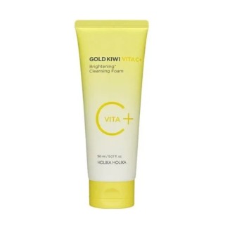 Holika Holika Gold Kiwi Vita C Plus rozjaśniająca Pianka do twarzy 150 ml