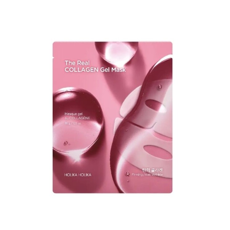 Holika Holika The Real Collagen Gel Mask Straffende Tuchmaske 35 g