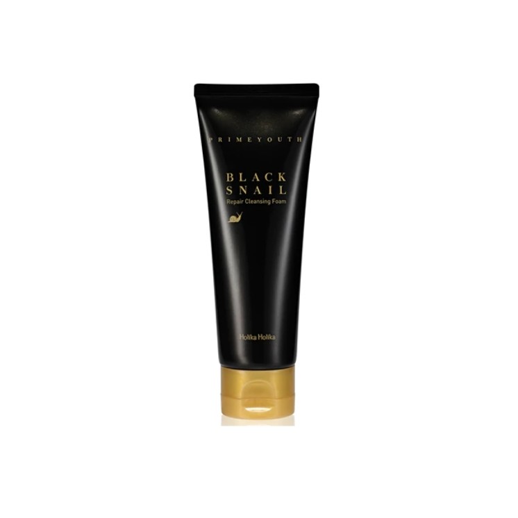 Mousse nettoyante Holika Holika Prime Youth à la Snail Black 100 ml