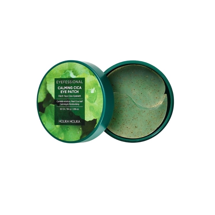 Holika Holika Eyefessional Calming Cica Eye Patch kojące Płatki pod oczy z Wakrotką azjatycką 60 sztuk