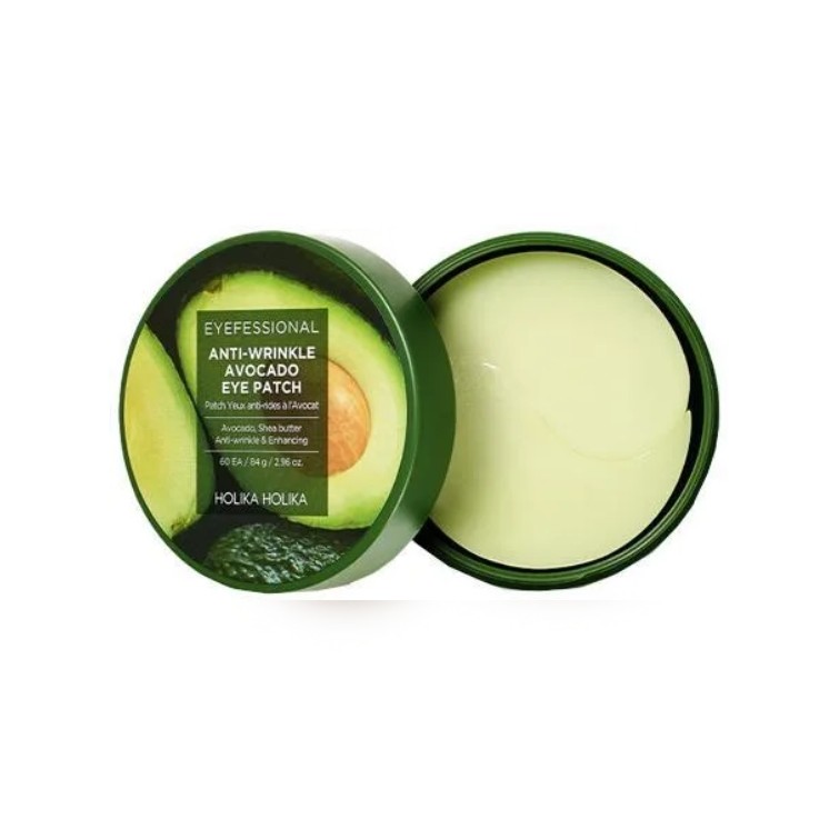 Holika Holika Eyefessional Eye Patch anti-rides Avocado 60 pièces
