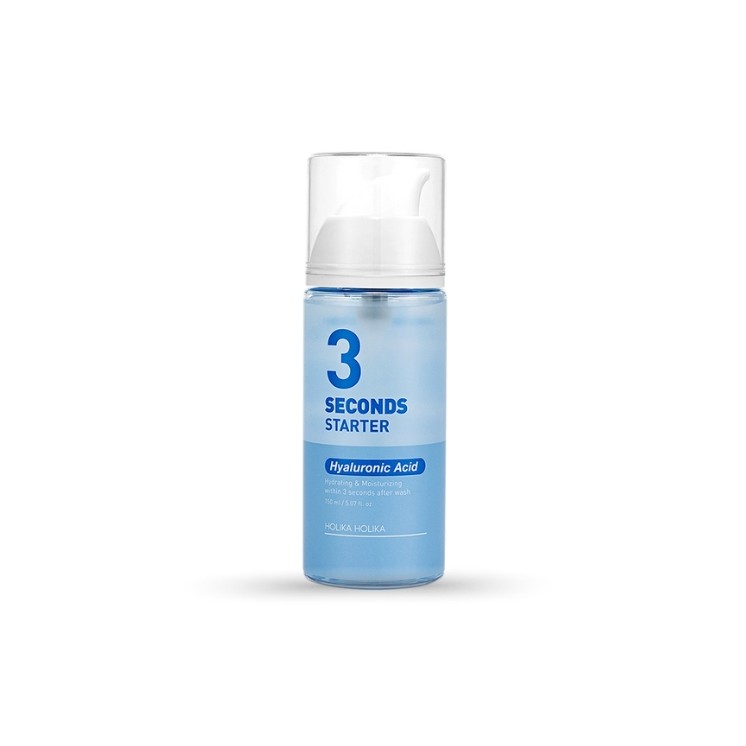 Зволожувальна сироватка для обличчя Holika Holika 3" seconds Starter Hyaluronic Acid Starter з гіалуроновою кислотою 150 мл
