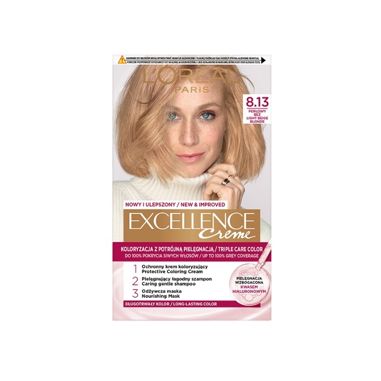 Фарба для волосся L'oreal Excellence Creme /8.13/ Pearl Beige