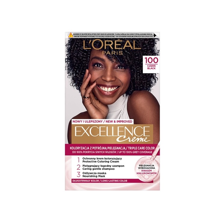 L'oreal Excellence Creme Haarfärbemittel /1/ Schwarz