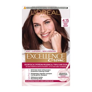 L'oreal Excellence Creme Haarfärbemittel /4,15/ Frostiges Braun