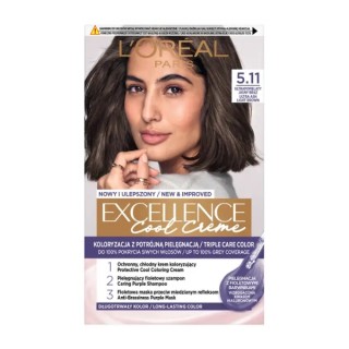 Фарба для волосся L'oreal Excellence Creme / 5 / Ultra Ash Light Brown