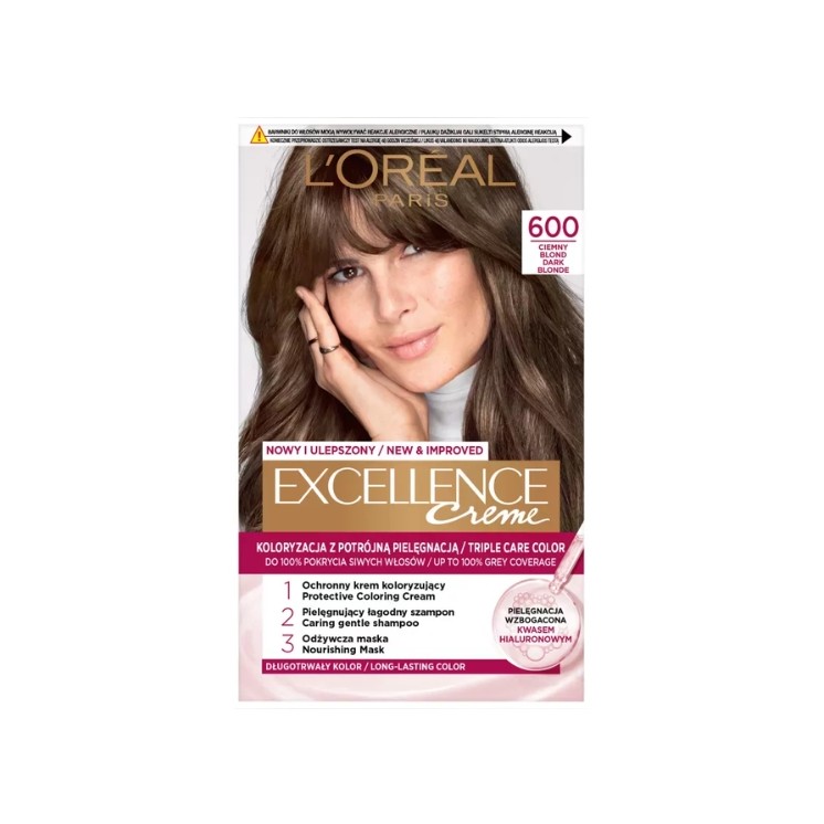 L'oreal Excellence Creme Farba do włosów /6oo/ Natruralny Ciemny Blond