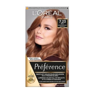 Фарба для волосся L'oreal Preference /7.23/ Blond Опалесцентно-золотистий Глибоке Rose Gold
