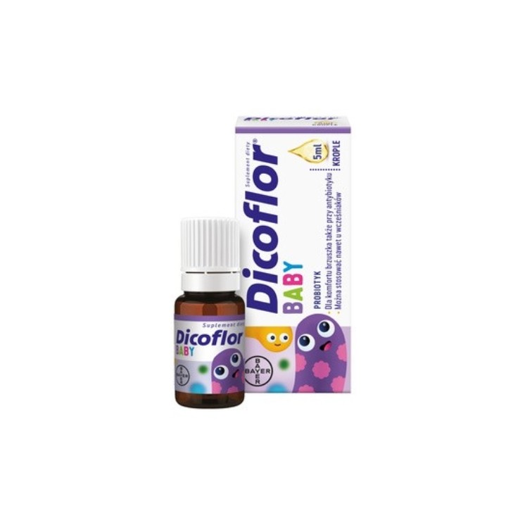 Dicoflor Probiotische druppels voor kinderen en baby's 5 ml