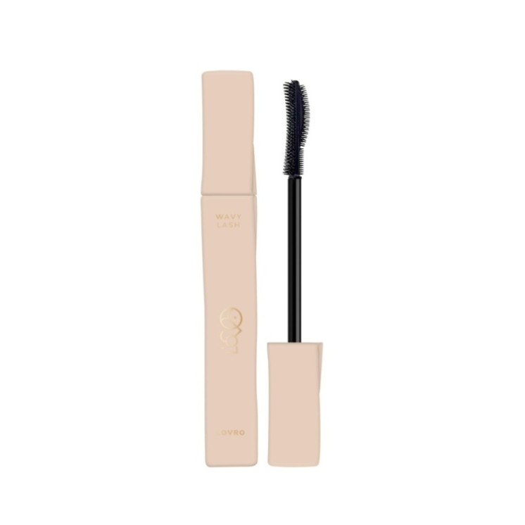 Lovro Wavy Lash Verdickungs- und Schwung-Mascara Black 9 g