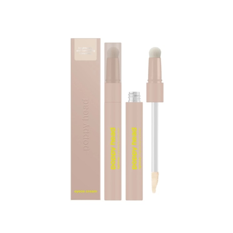 Освітлювальний та коригувальний консилер для очей Poppy Head Cream 02/ Beige Freeze 3.7 г