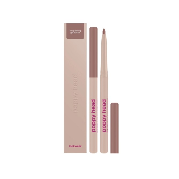 Poppy Head Lockwear Langanhaltender Gel-Lippenkonturenstift /01/ Hero Farbton 0,6 g