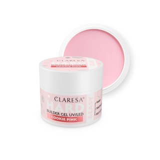 Gel de construction pour ongles Claresa Hard & Easy Cookie Pink 45 g