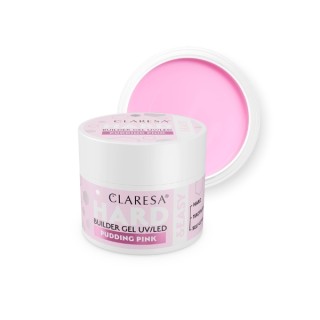 Gel de construction pour ongles Claresa Hard & Easy Pudding Pink 45 g