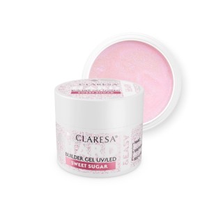 Gel de construction pour ongles Claresa Hard & Easy Sweet Sugar 45 g