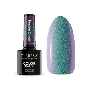 Claresa Alchemy Illusion Hybrid Nagellak Green 5