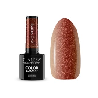 Claresa Alchemy Illusion Hybrid Nagellak Gold 5