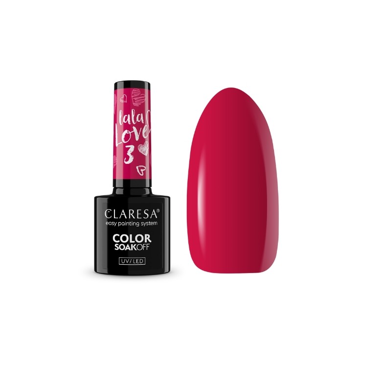 Claresa La La Love hybride nagellak /3/ 5 g