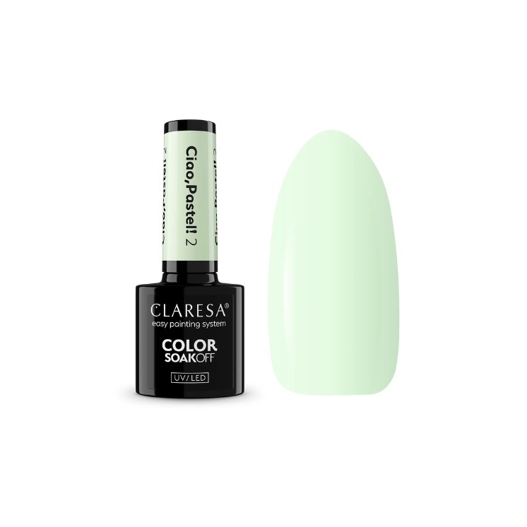 Claresa Ciao Pastel ! Hybrid Nail Polish /02/ 5 g