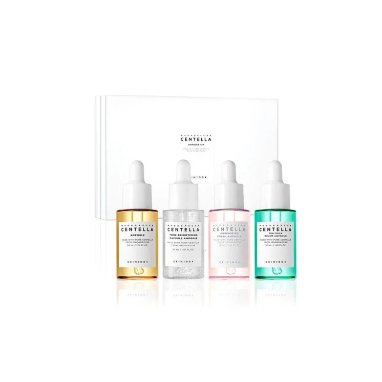 SKIN1004 Madagascar Centella Ampoule Kit із 4 сироваток для обличчя 30 мл