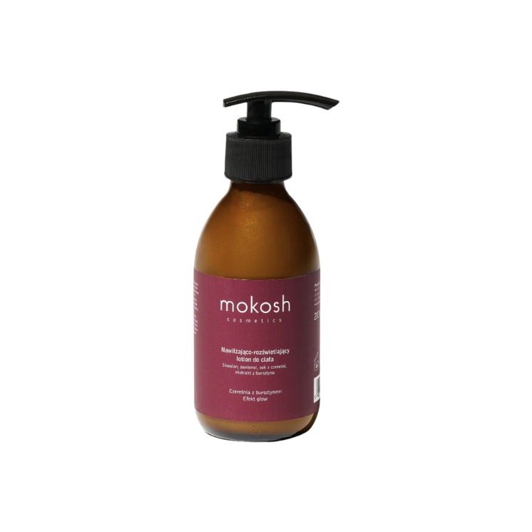 Mokosh nawilżająco-rozświetlający Lotion do ciała Czereśnia 200 ml