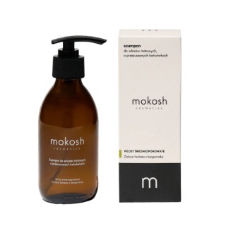 Mokosh Shampoo für mittlere Porosität, mattes Haar mit trockenen Spitzen, Grüner Tee mit Bergamotte, 200 ml
